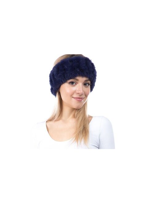 Marcus Adler Women's Faux Fur Stretch Headband