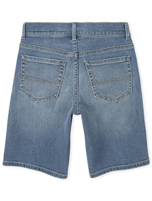 The Children's Place Boys Stretch Denim Shorts