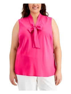 Plus Size Bow Top