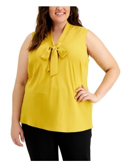 Plus Size Bow Top