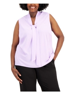 Plus Size Bow Top