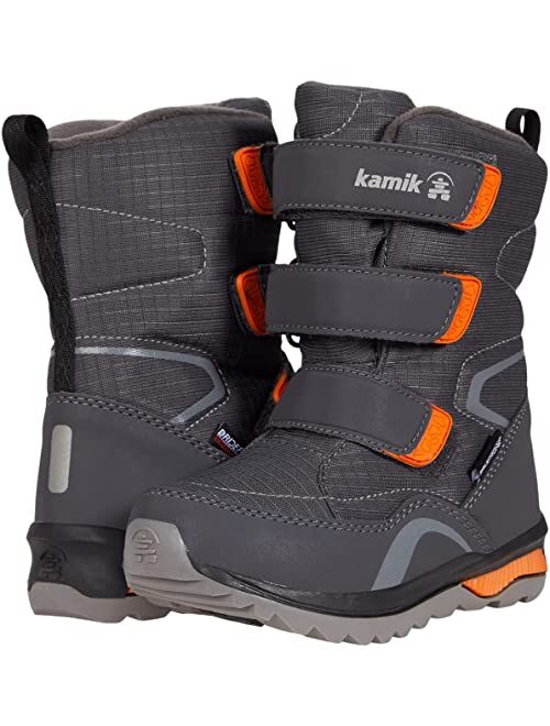 Kamik Kids Chinook Hi Unisex Slip on Waterproof Snow Boot