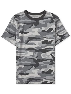 Boys Short Sleeve Crew Neck Shirts