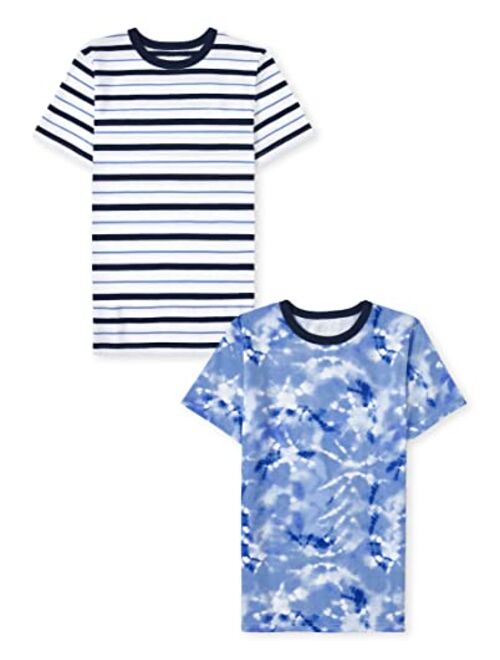 The Children's Place Boys Short Sleeve Crew Neck Shirts