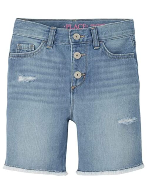 The Children's Place Girls Fashion Denim Shorts