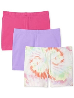 3 Pack Girls Cartwheel Shorts