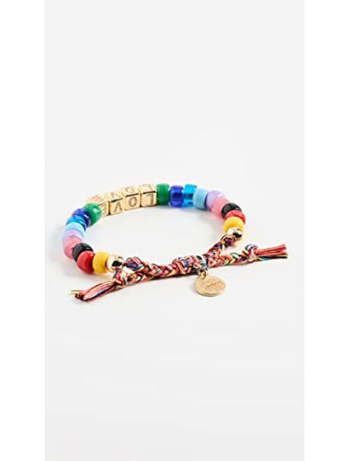 Venessa Arizaga Women's Rainbow Love Bracelet