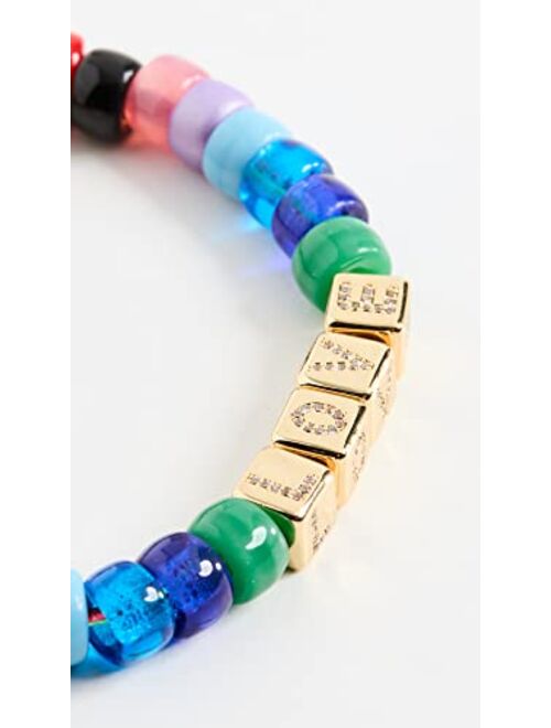 Venessa Arizaga Women's Rainbow Love Bracelet