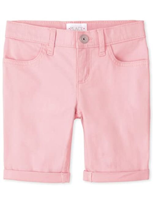 The Children's Place Single Girls Denim Skimmer Shorts