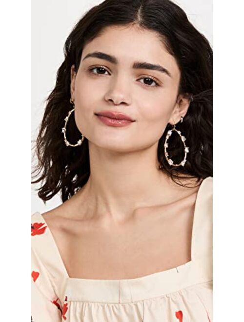 Kenneth Jay Lane Women's Fishhook Drop Earrings