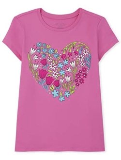 Girls Short Sleeve Graphic Tee