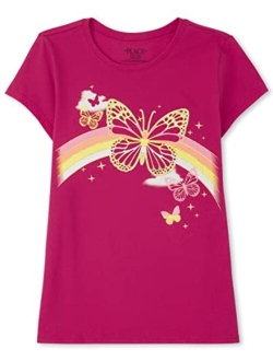 Girls Short Sleeve Graphic Tee