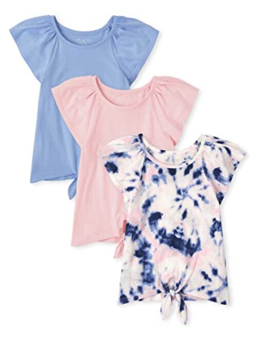 The Children's Place Girls Tie Front Tops