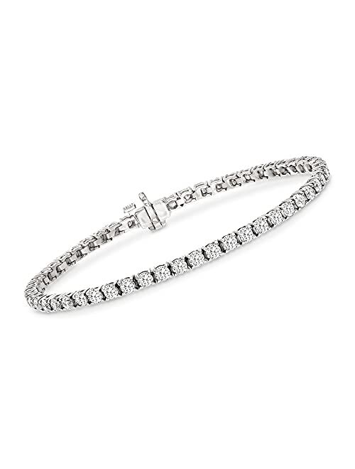 Ross-Simons 14kt Gold Diamond Tennis Bracelet H-I Color I - 2 Clarity