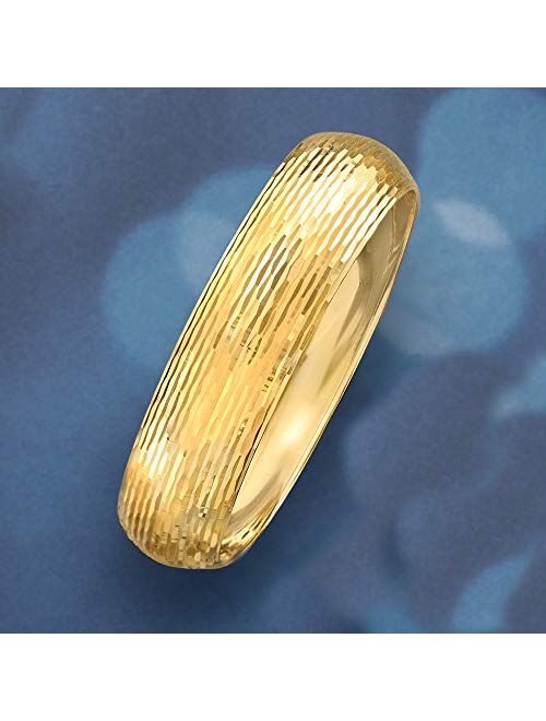 Ross-Simons Italian 14kt Yellow Gold Bangle Bracelet