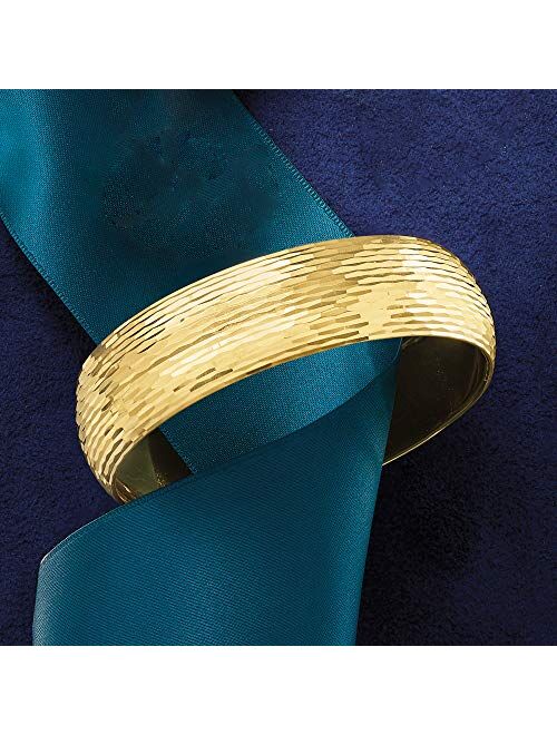 Ross-Simons Italian 14kt Yellow Gold Bangle Bracelet