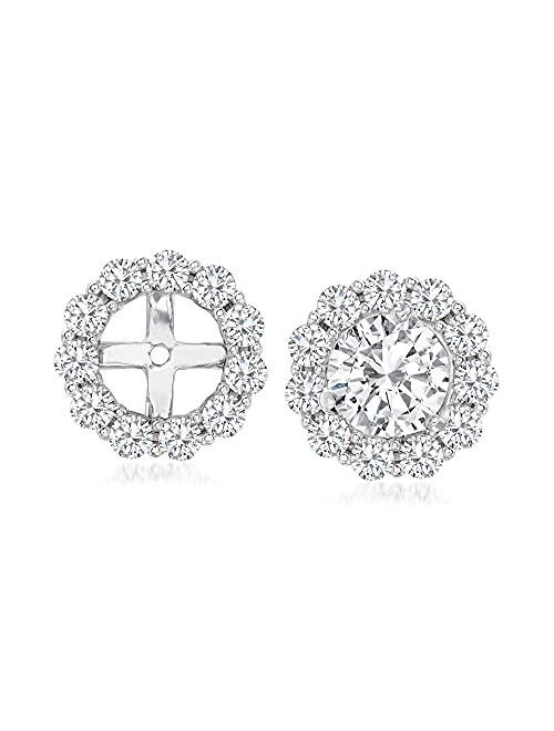 Ross-Simons Diamond Earring Jackets in 14kt Gold I-J Color I2 Clarity