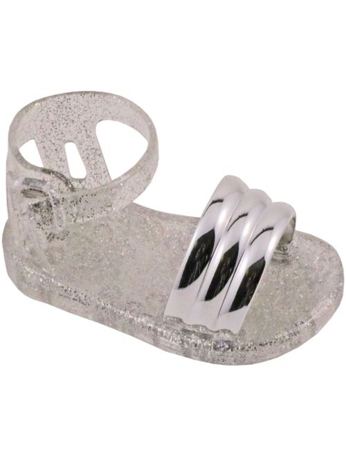 Baby Deer Baby Girls Banded Jelly Sandal