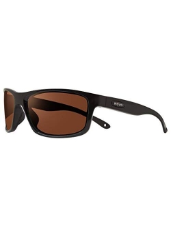 Sunglasses Harness: Polarized Lens with Rectangle Sport Wrap Frame