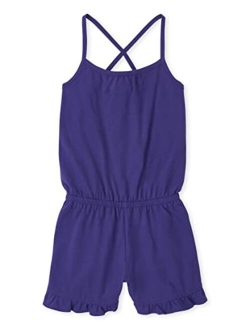 girls The Children's Place Girls Short Sleeve Fashion Romper