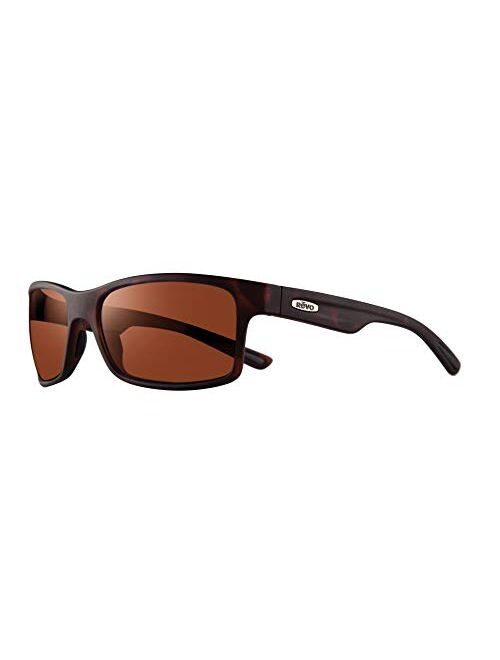 Revo Sunglasses Crawler: Polarized Lens with Performance Rectangle Wrap Frame