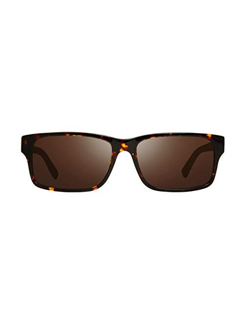 Revo Sunglasses Finley: Polarized Lens with Eco-Friendly Rectangle Frame