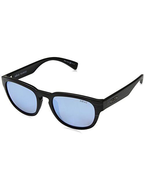 Revo Sunglasses Zinger: Polarized Serilium+ Lens with Rectangle Keyhole Bridge Frame