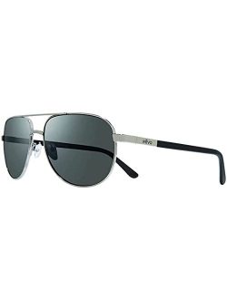 Sunglasses Conrad: Polarized Lens with Metal Aviator Frame