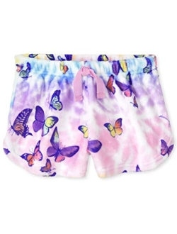 Girls Fleece Pajama Shorts