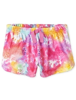 Girls Fleece Pajama Shorts