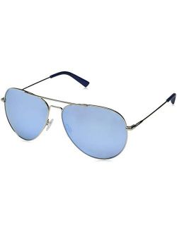 Sunglasses Spark: Polarized Lens with Large Metal Aviator Frame