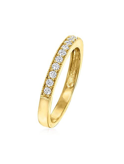 Ross-Simons 0.25 ct. t.w. Diamond Ring in 14kt Yellow Gold