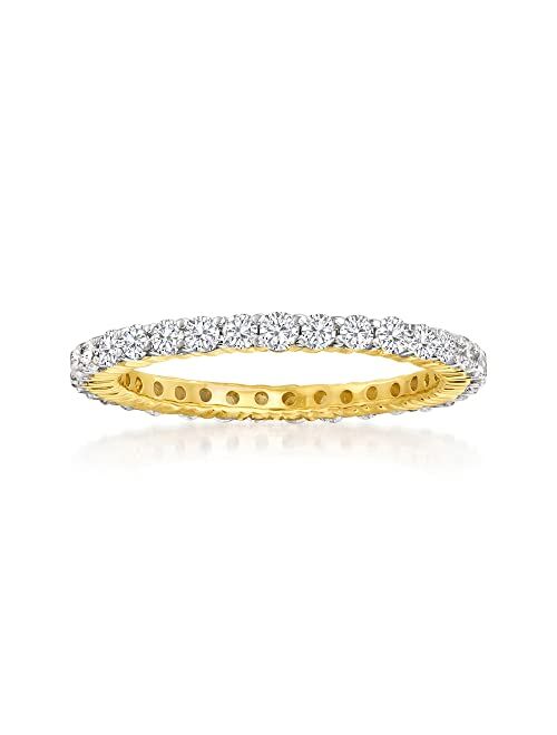 Ross-Simons 1.00 ct. t.w. Diamond Eternity Band in 14kt Yellow Gold