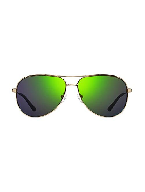 Revo Sunglasses X2 x Sally Hershberger: Polarized Lens with Metal Aviator Frame