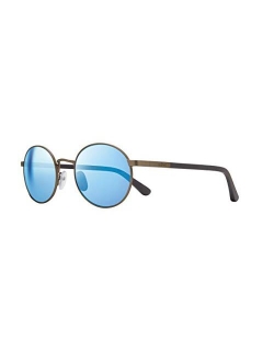 Sunglasses Riley: Polarized Lens with Metal Round Frame