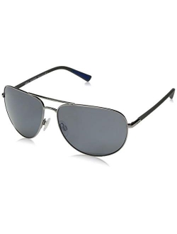 Sunglasses Tarquin: Polarized Lens Filters UV, Metal Wrap Aviator Frame