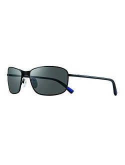 Sunglasses Decoy: Polarized Lens with Metal Rectangle Wrap Frame