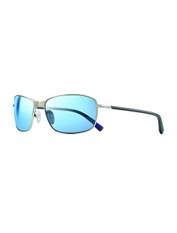 Sunglasses Decoy: Polarized Lens with Metal Rectangle Wrap Frame