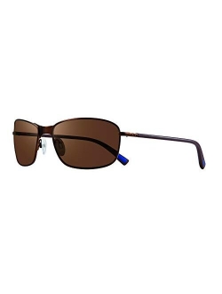 Sunglasses Decoy: Polarized Lens with Metal Rectangle Wrap Frame