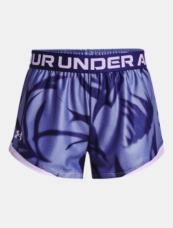 Girls' UA Play Up 2.0 Printed Shorts