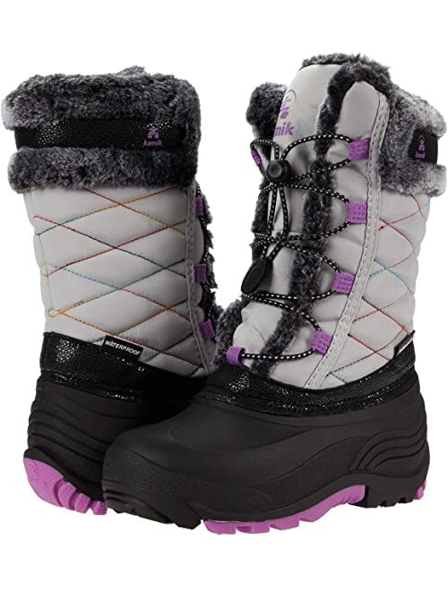 Kamik Kids Star 2 (Toddler/Little Kid/Big Kid) Faux Fur Waterproof Snow Boot