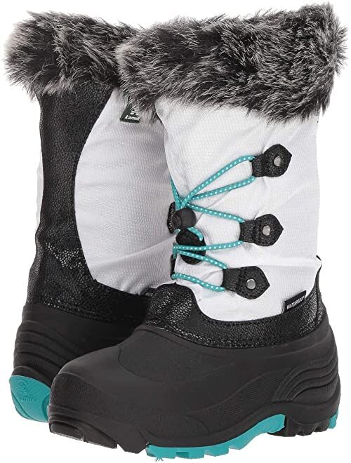 Kamik Kids Powdery 2 (Toddler/Little Kid/Big Kid) Nylon Adjustable Waterproof Snow Boot