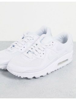 Air Max 90 sneakers in triple white