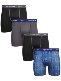 Men's Underwear - Performance Boxer Briefs (4 Pack)