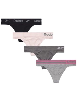 Womens Underwear Seamless Thong (4 Pack)