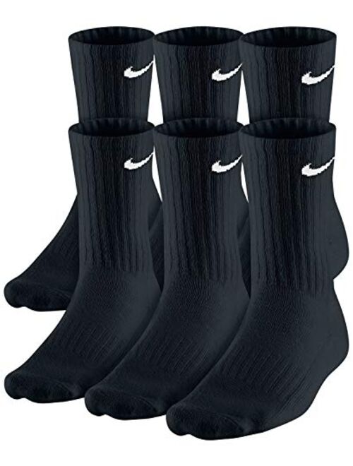 Nike Men's Dri-Fit Training Cotton Cushioned Crew Socks (6 Pair)