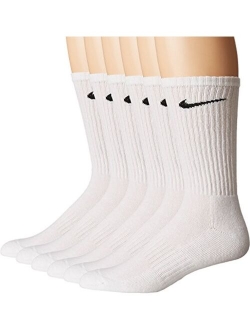 unisex-adult womens mens Performance Cushion Crew Socks With Bag (6 Pack)