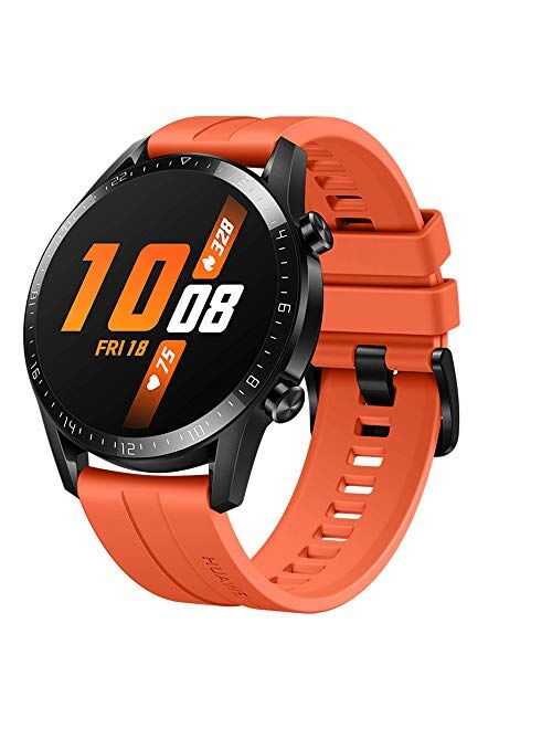 Amazon Renewed HUAWEI Watch GT 2 2019 Bluetooth SmartWatch, Longer Lasting 2 Weeks Battery Life, Waterproof, Compatible with iPhone and Android, 46mm No Warranty Internat