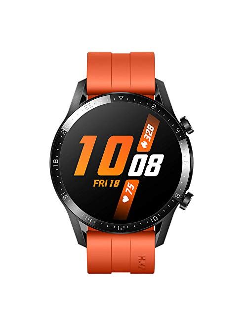 Amazon Renewed HUAWEI Watch GT 2 2019 Bluetooth SmartWatch, Longer Lasting 2 Weeks Battery Life, Waterproof, Compatible with iPhone and Android, 46mm No Warranty Internat