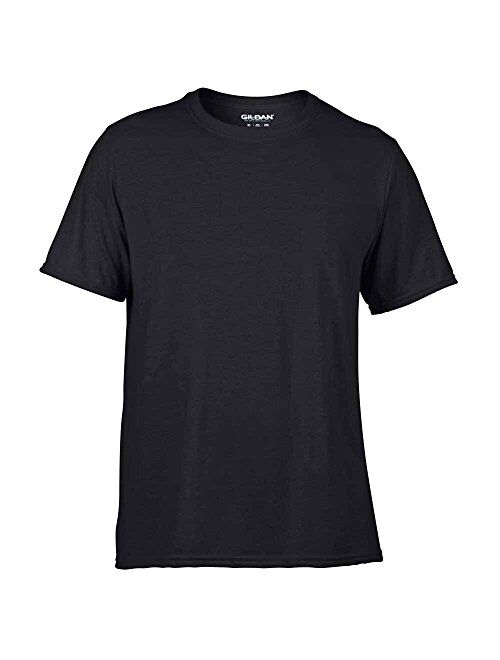 Gildan mens 100% Polyester Moisture Wicking Performance T-shirt